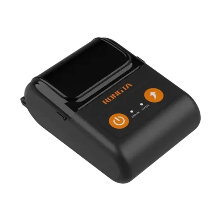 Rongta RPP02C Black Portable Thermal POS Receipt Printer (USB, Bluetooth) - Image 2
