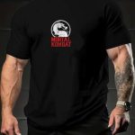 Mortal Kombat Black Edition Drop Shoulder T-Shirt
